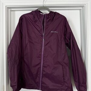 Eddie Bauer Hooded Rain Jacket